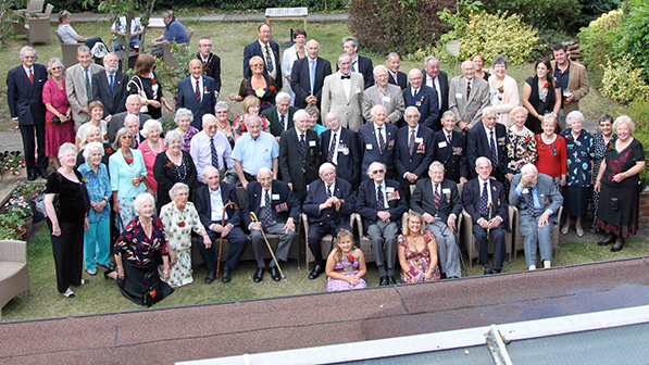 The group at the 2011 reunion.