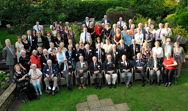 The group at the 2012 reunion.